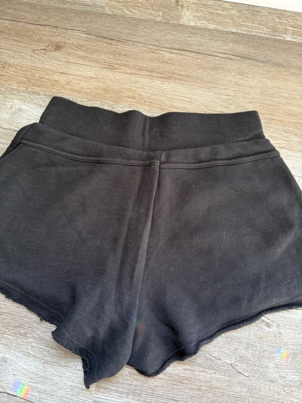 Joy Lab Black Women's Drawstring Casual Shorts Comfy Lounge Shorts Cotton Size S - Picture 5 of 8